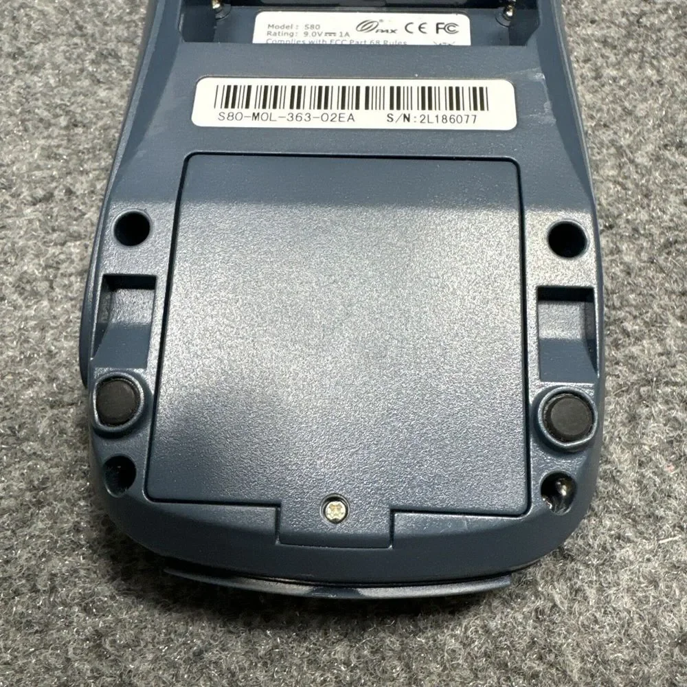 PAX S80 Credit‎ Card POS Terminal w/ Power Adapter